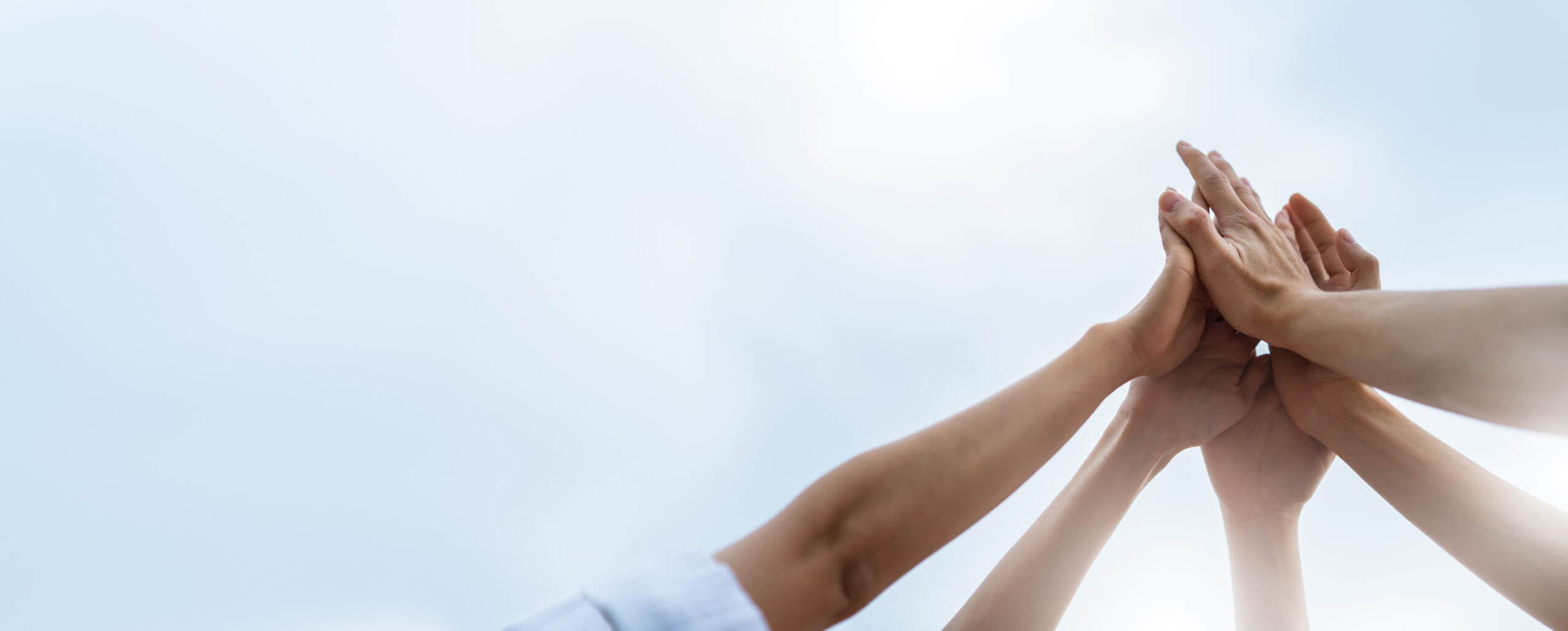 Panoramic Teamwork,empathy,partnership and Social connection in